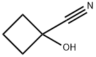 1-hydroxycyclobutane-1-carbonitrile Structure