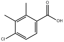 4-Chloro-2,3-dimethylbenzoic acid Struktur