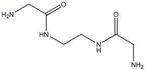 Acetamide, N,N'-1,2-ethanediylbis[2-amino- Structure