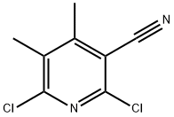 3-Pyridinecarbonitrile, 2,6-dichloro-4,5-dimethyl- Structure