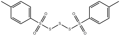 Trisulfide, bis[(4-methylphenyl)sulfonyl] Structure