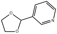 Pyridine,3-(1,3-dioxolan-2-yl)- Structure