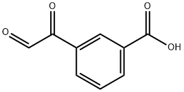 Benzoic acid, 3-(2-oxoacetyl)- Structure
