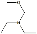 N-ethyl-N-(methoxymethyl)ethanamine 结构式