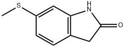 6-(methylthio)indolin-2-one Structure