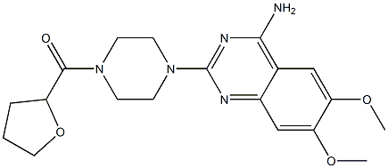 特拉唑嗪杂质 结构式