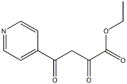 2,4-dioxo-4-pyridin-4-yl-butyric acid ethyl ester, 60943-41-1, 结构式