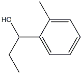 1-(2-メチルフェニル)-1-プロパノール 化学構造式