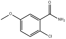 Benzamide, 2-chloro-5-methoxy- Struktur