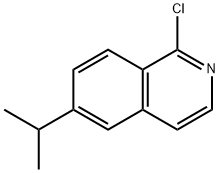 1-氯-6-异丙基异喹啉, 630422-59-2, 结构式