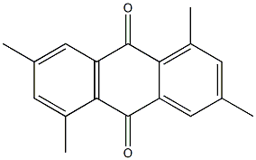1,3,5,7-tetramethylanthracene-9,10-dione, 6332-05-4, 结构式