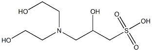3-[N,N-二(羟乙基)氨基]-2-羟基丙磺酸,63799-78-0,结构式