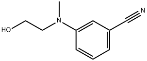 3-(N-(2-hydroxyethyl)-N-methylamino)benzonitrile,643087-34-7,结构式