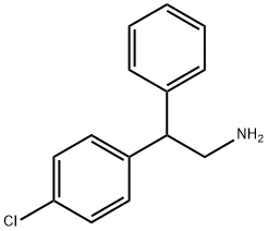 2-(4-chloro-phenyl)-2-phenyl-ethylamine 结构式