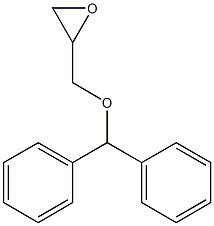 Oxirane, [(diphenylmethoxy)methyl]- Struktur