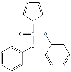 Phosphonic acid, 1H-imidazol-1-yl-, diphenyl ester 化学構造式