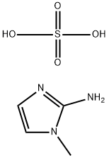 1-methyl-1H-imidazol-2-amine sulfate Struktur