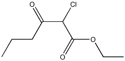 Hexanoic acid, 2-chloro-3-oxo-, ethyl ester,67271-32-3,结构式