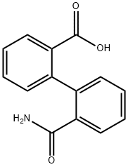 [1,1'-Biphenyl]-2-carboxylic acid,2'-(aminocarbonyl)-