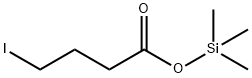 Butanoic acid, 4-iodo-, trimethylsilyl ester Structure