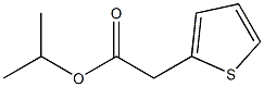 2-Thiopheneacetic acid, 1-methylethyl ester Struktur