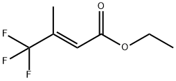 2-Butenoic acid, 4,4,4-trifluoro-3-methyl-, ethyl ester, (E)-