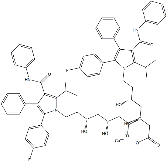 Atorvastatin Impurity 15 化学構造式