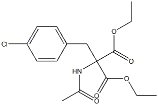 Propanedioic acid,2-(acetylamino)-2-[(4-chlorophenyl)methyl]-, 1,3-diethyl ester