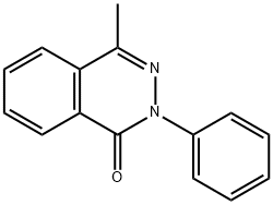 4-Methyl-2-phenyl-phthalazin-1-one Structure