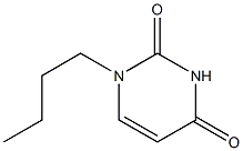 1-丁基嘧啶-2,4(1H,3H)-二酮 结构式