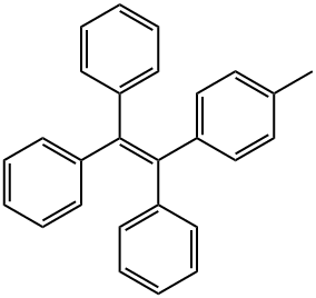 1-methyl-4-(1,2,2-triphenylethenyl)benzene Struktur