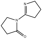 2-Pyrrolidinone, 1-(3,4-dihydro-2H-pyrrol-5-yl)-, 7060-52-8, 结构式