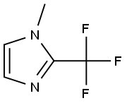 1H-Imidazole, 1-methyl-2-(trifluoromethyl)- 结构式