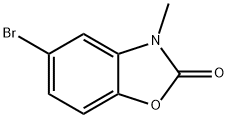5-BROMO-3-METHYL-1,3-BENZOXAZOL-2-ONE, 70672-82-1, 结构式