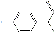 2-(4-iodophenyl)propanal Structure