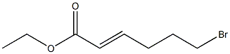 (E)-6-溴己-2-烯酸乙酯, 71032-10-5, 结构式
