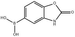 2-oxo-2,3-dihydrobenzooxazole-5-boronic acid Struktur