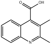4-Quinolinecarboxylicacid, 2,3-dimethyl- Structure