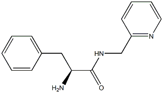 (S)-2-amino-3-phenyl-N-(pyridin-2-ylmethyl)propanamide Structure