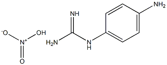 1-(4-aminophenyl)guanidine nitrate Structure
