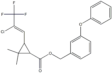 氯氰菊酯杂质6(非对映异构体混合物), 71698-60-7, 结构式