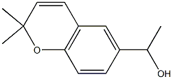 1-(2,2-dimethylchromen-6-yl)ethanol Structure