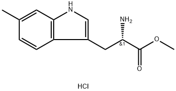 L-6-Methyltryptophan methyl ester monohydrochloride Structure