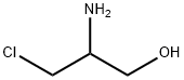 2-amino-3-chloropropan-1-ol Structure
