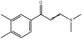 (2Z)-3-(dimethylamino)-1-(3,4-dimethylphenyl)prop-2-en-1-one Struktur