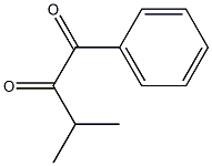 1,2-Butanedione, 3-methyl-1-phenyl- 化学構造式