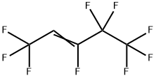 2-Pentene, 1,1,1,3,4,4,5,5,5-nonafluoro- Struktur
