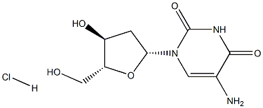 5-Amino-2'-deoxyuridine hydrochloride Structure