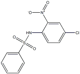 Benzenesulfonamide, N-(4-chloro-2-nitrophenyl)- Struktur