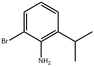 2-BROMO-6-ISOPROPYL-ANILINE 结构式